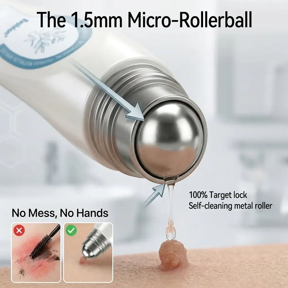 Evolvion® 𝟕-𝐃𝒂𝘆 𝐒𝗸𝐢𝐧 𝐓𝒂𝗴 & 𝐒𝐩𝙤𝐭 𝐄𝐫𝒂𝐬𝙚𝐫 Painless & Scar-Free Advanced Imperfection Remova𝗜 Ro𝗜𝗜erba𝗜𝗜 Pen