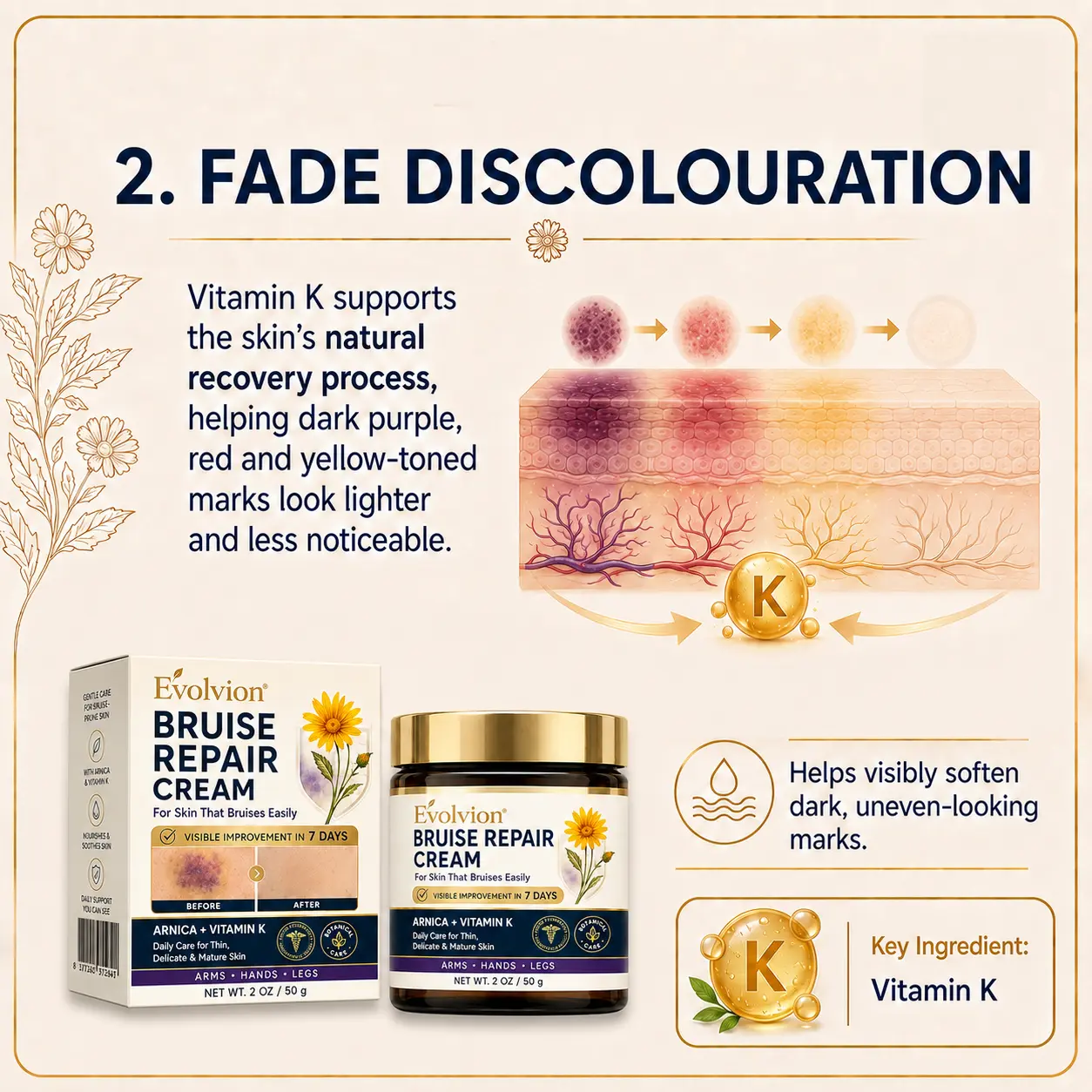 Evolvion® Bruise Repair Cream
